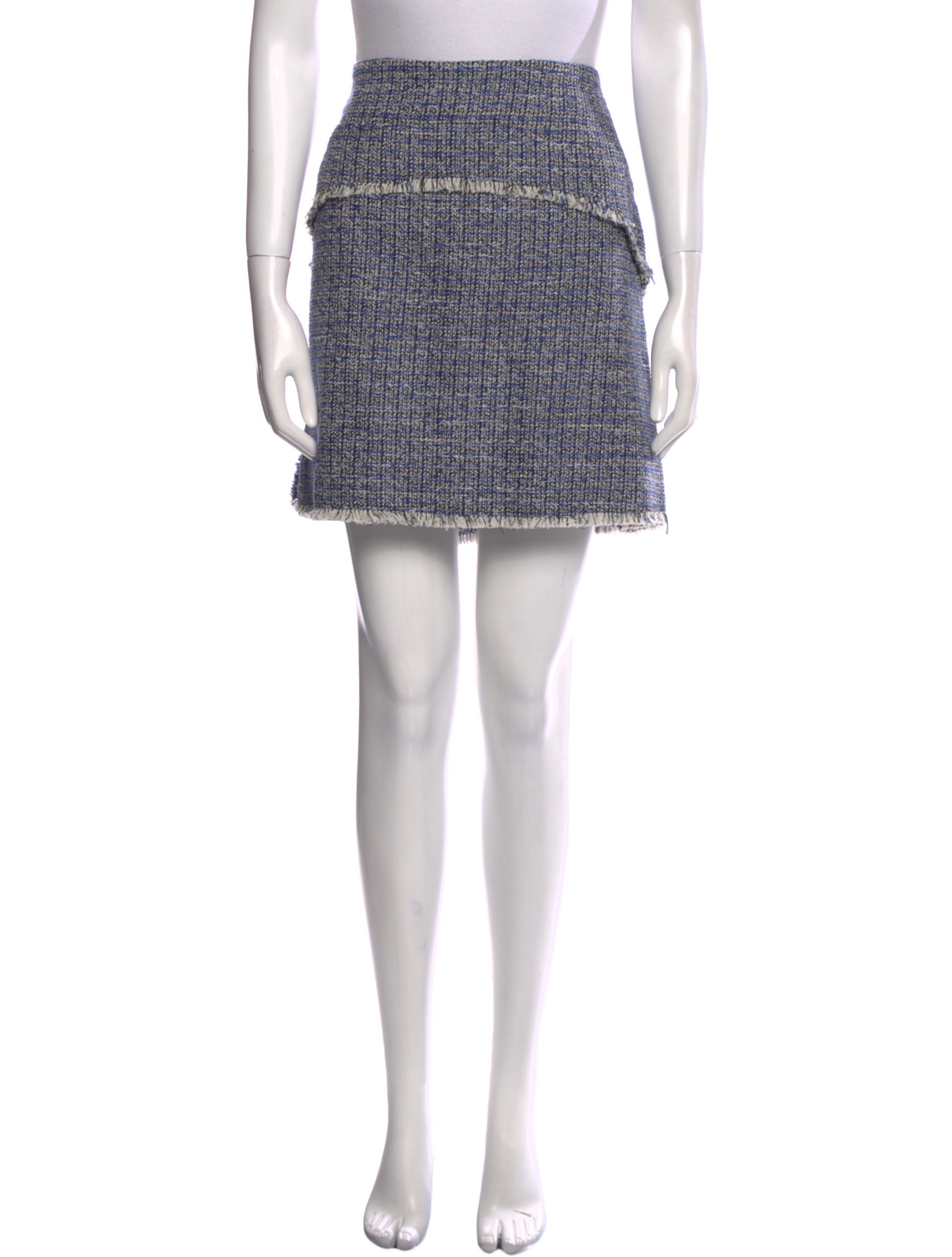 Proenza Schouler White Label Tweed Pattern Mini Skirt w/ Tags