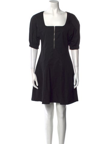 Proenza Schouler White Label Dresses Square Neckline Mini Dress US 2 | XS