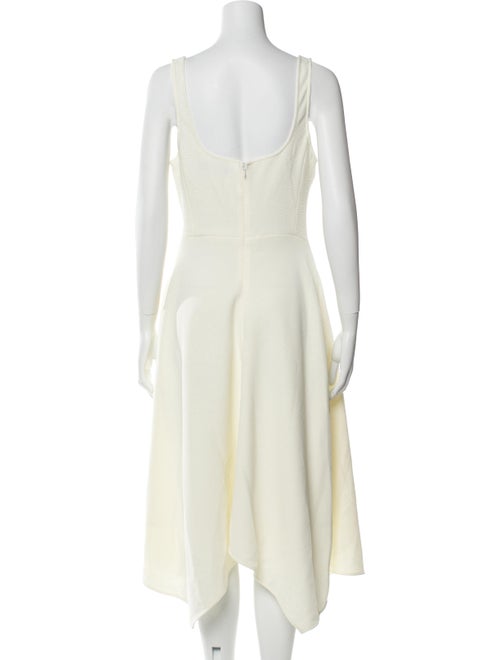 Proenza Schouler White Label Square Neckline Midi Length Dress