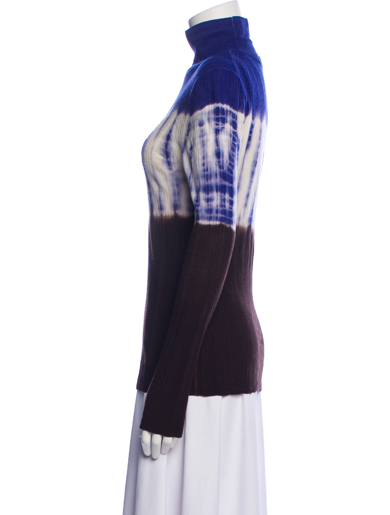 Proenza Schouler White Label Wool Tie-Dye Print Sweater