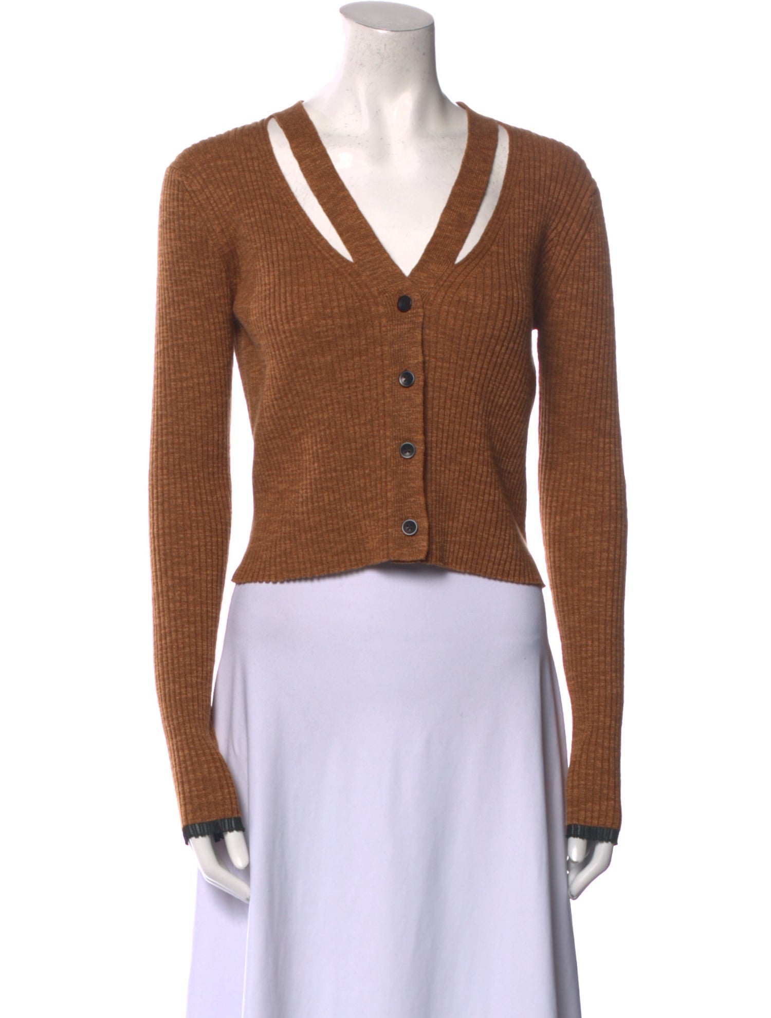 Proenza Schouler White Label V-Neck Sweater