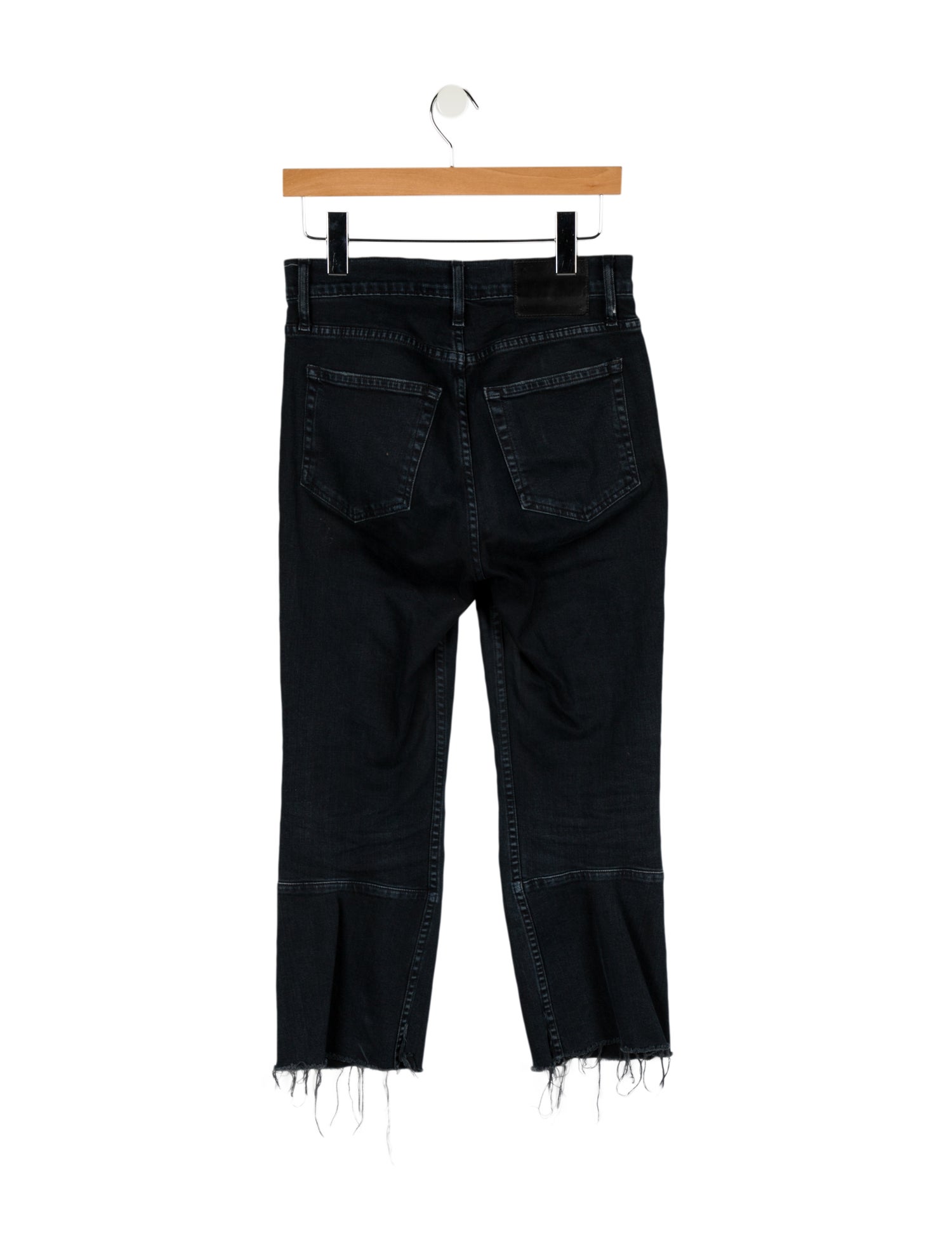 Proenza Schouler White Label Mid-Rise Straight Leg Jeans