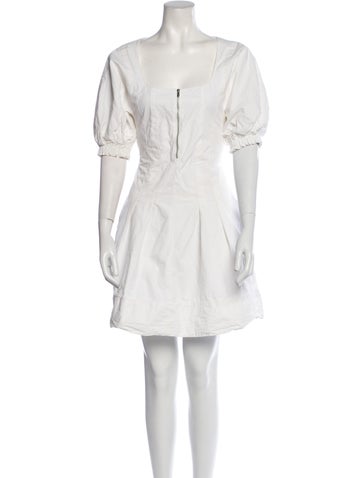 Proenza Schouler White Label Dresses Square Neckline Mini Dress S