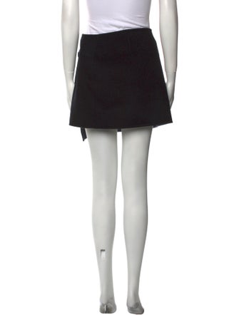 Proenza Schouler White Label Wool Mini Skirt