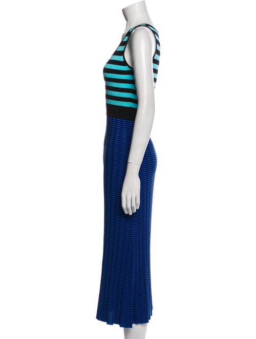 Proenza Schouler White Label Striped Long Dress