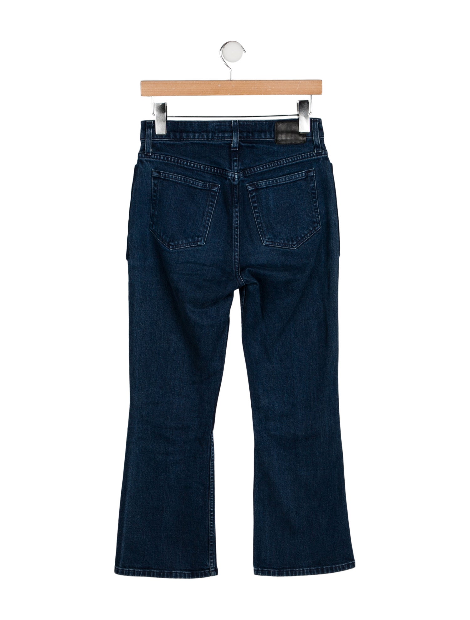 Proenza Schouler White Label High-Rise Straight Leg Jeans