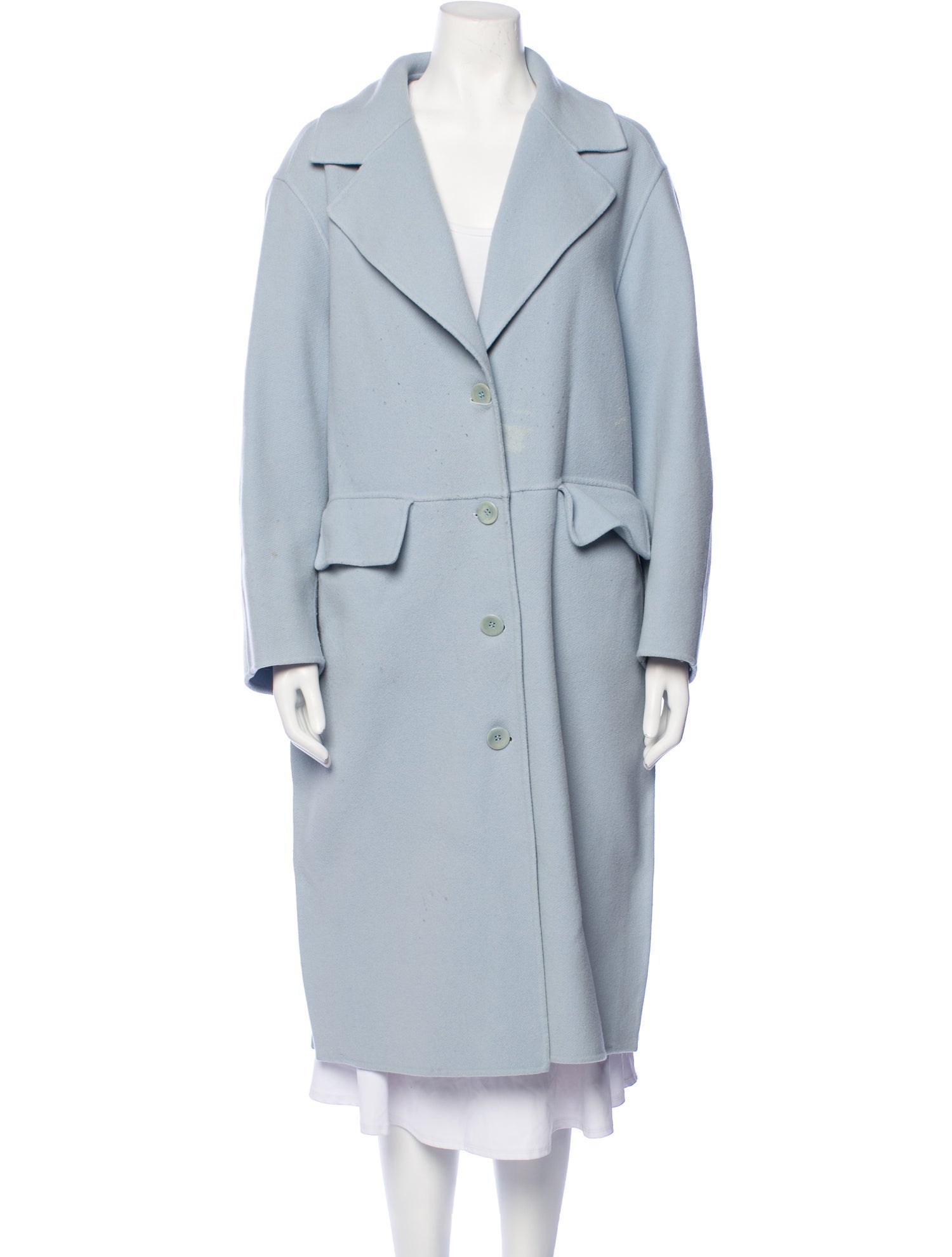 Proenza Schouler White Label Virgin Wool Coat