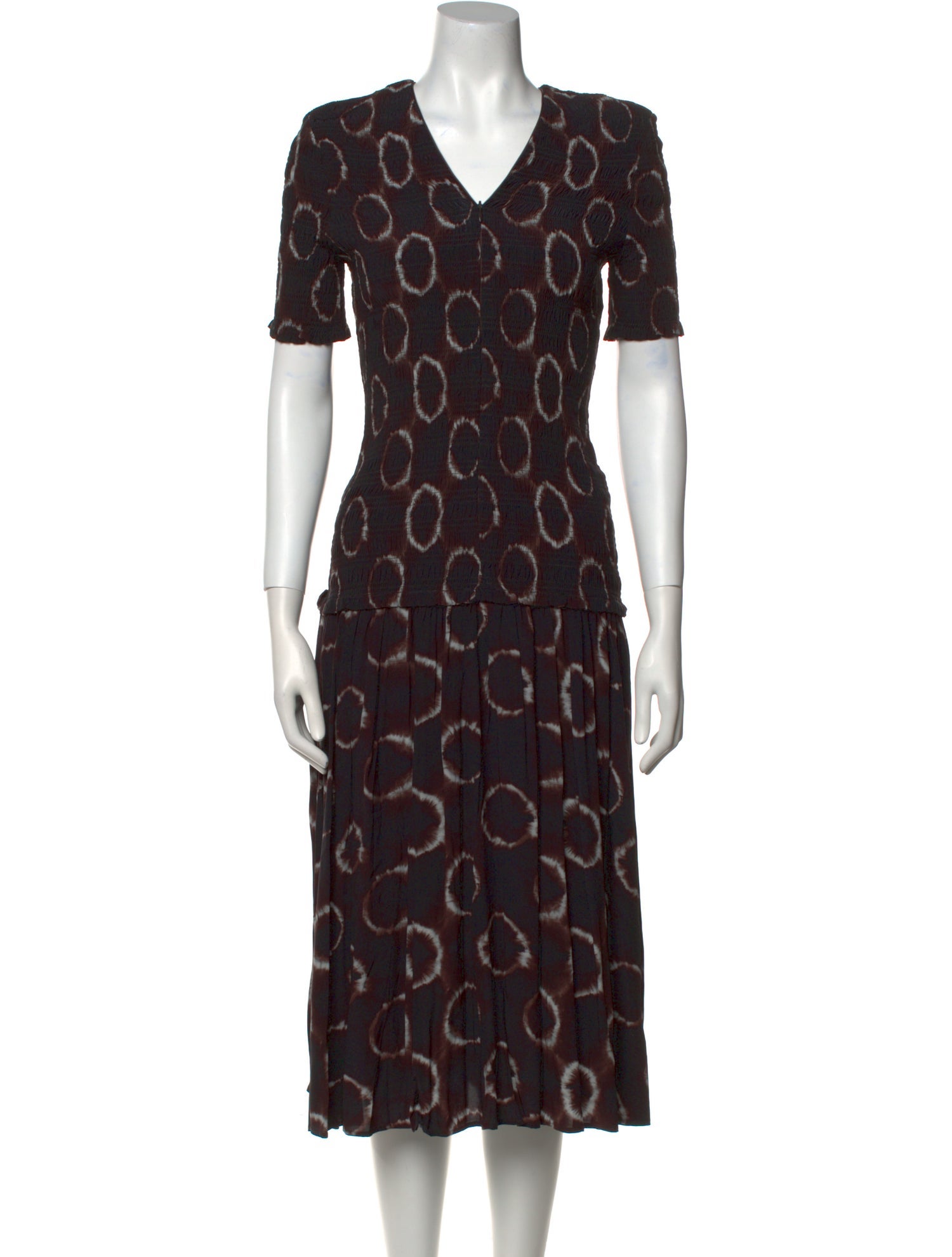 Proenza Schouler White Label Printed Midi Length Dress w/ Tags