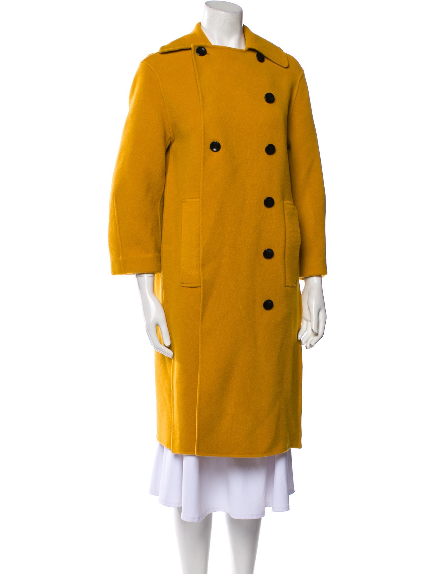 Proenza Schouler White Label Virgin Wool Trench Coat