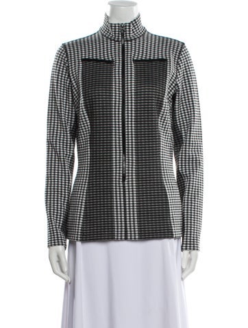 Proenza Schouler White Label Jackets Plaid Print Evening Jacket L