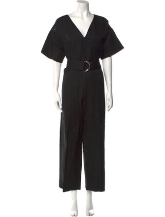 Proenza Schouler White Label V-Neck Jumpsuit