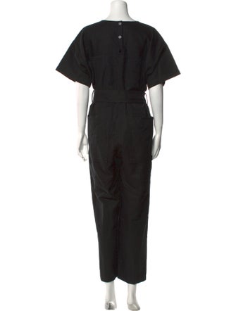 Proenza Schouler White Label V-Neck Jumpsuit