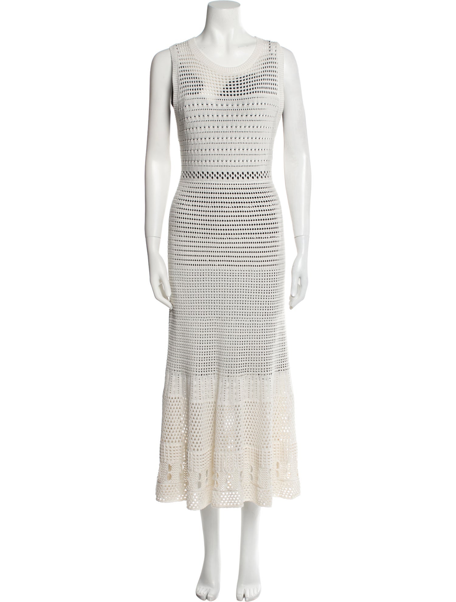 Proenza Schouler White Label Scoop Neck Long Dress w/ Tags