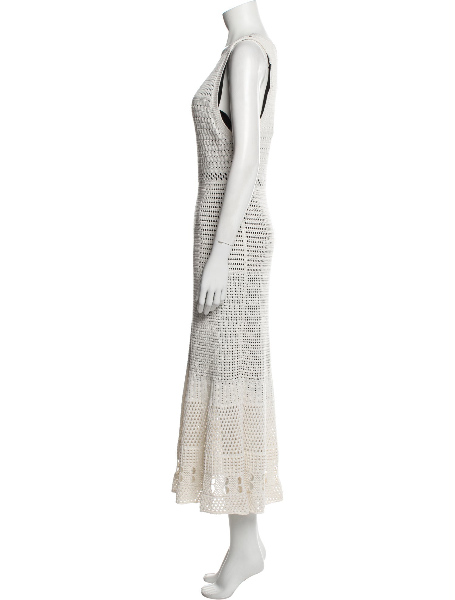 Proenza Schouler White Label Scoop Neck Long Dress w/ Tags