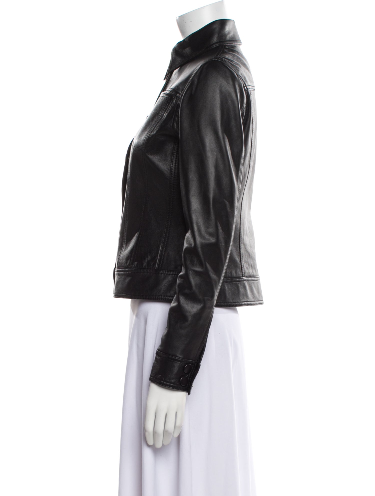 Proenza Schouler White Label Leather Biker Jacket
