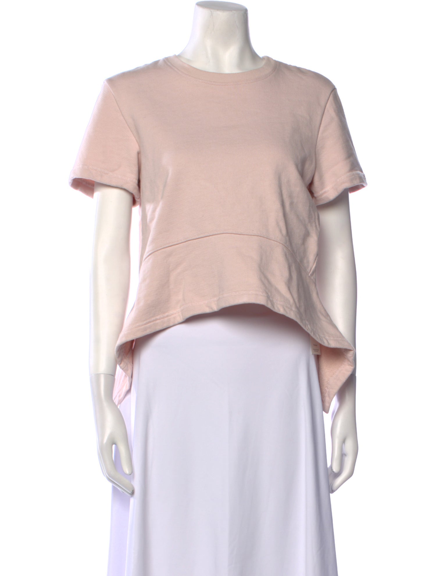 Proenza Schouler White Label Crew Neck Short Sleeve T-Shirt