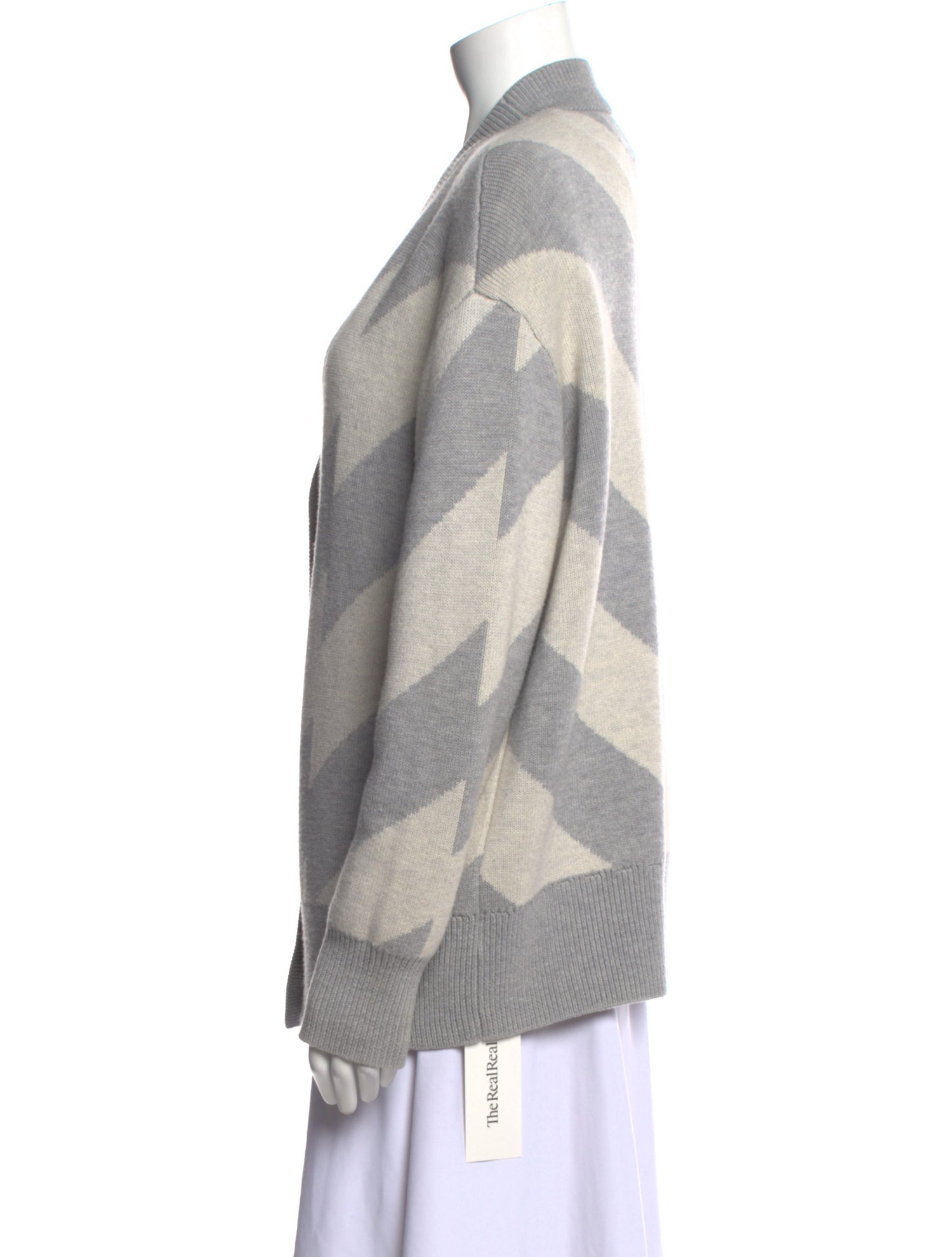 Proenza Schouler White Label Zig-Zag Wool Sweater