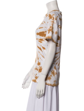 Proenza Schouler White Label Printed Crew Neck T-Shirt