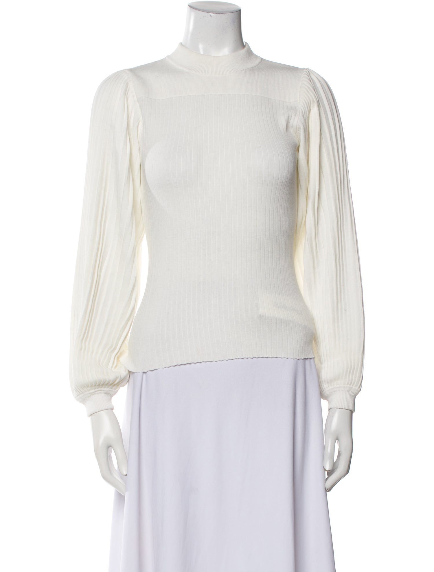 Proenza Schouler White Label Wool Crew Neck Sweater