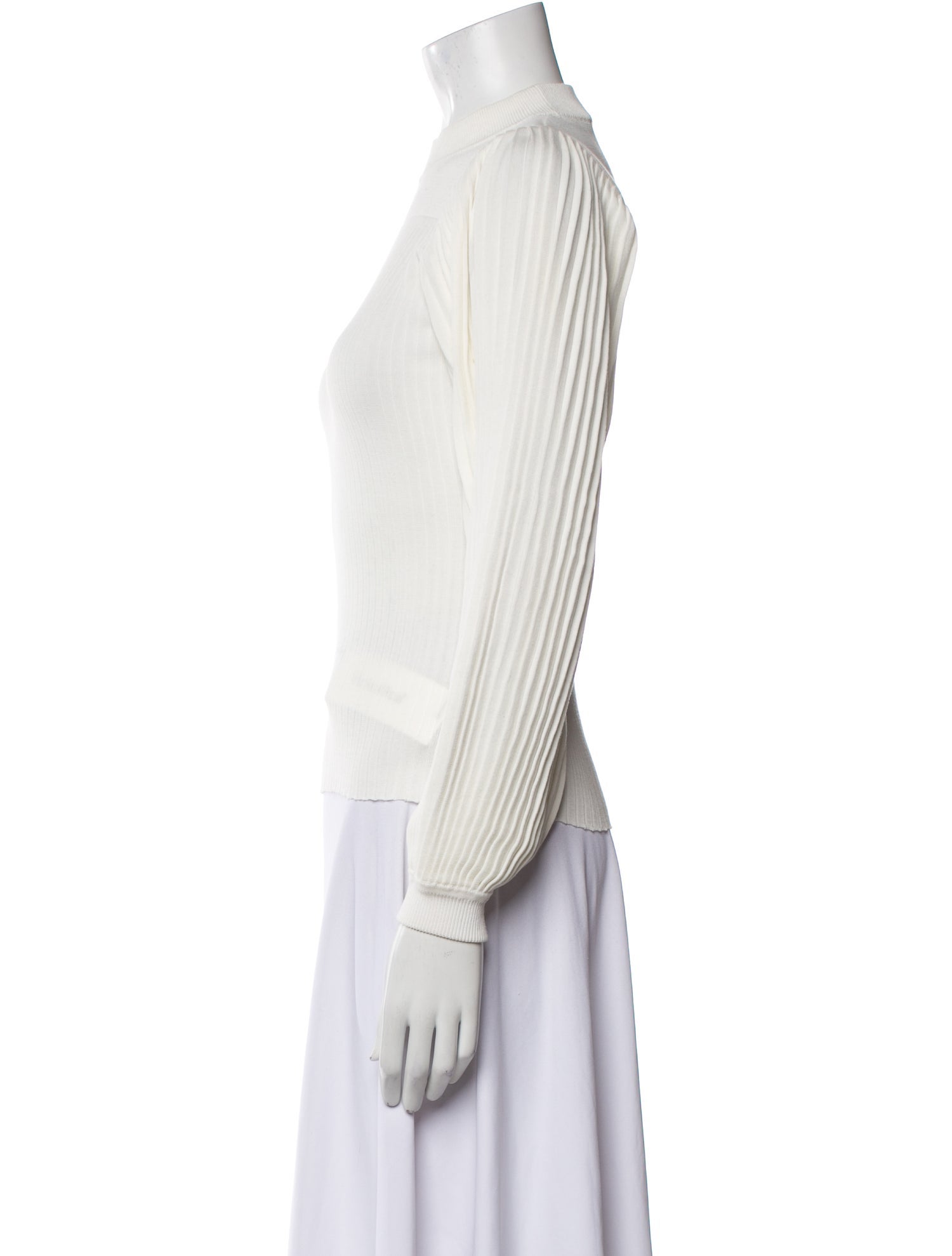 Proenza Schouler White Label Wool Crew Neck Sweater