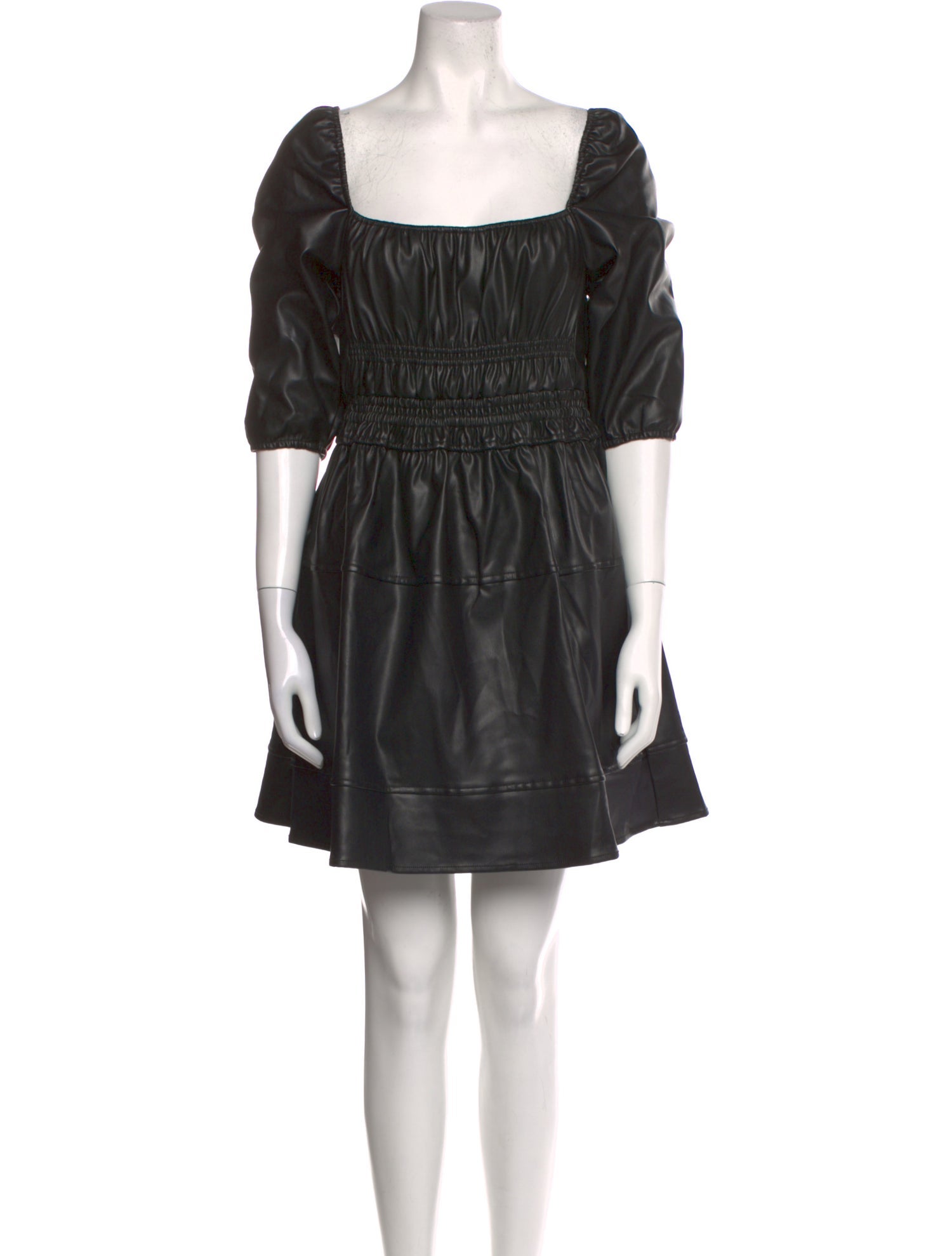 Proenza Schouler White Label Square Neckline Mini Dress