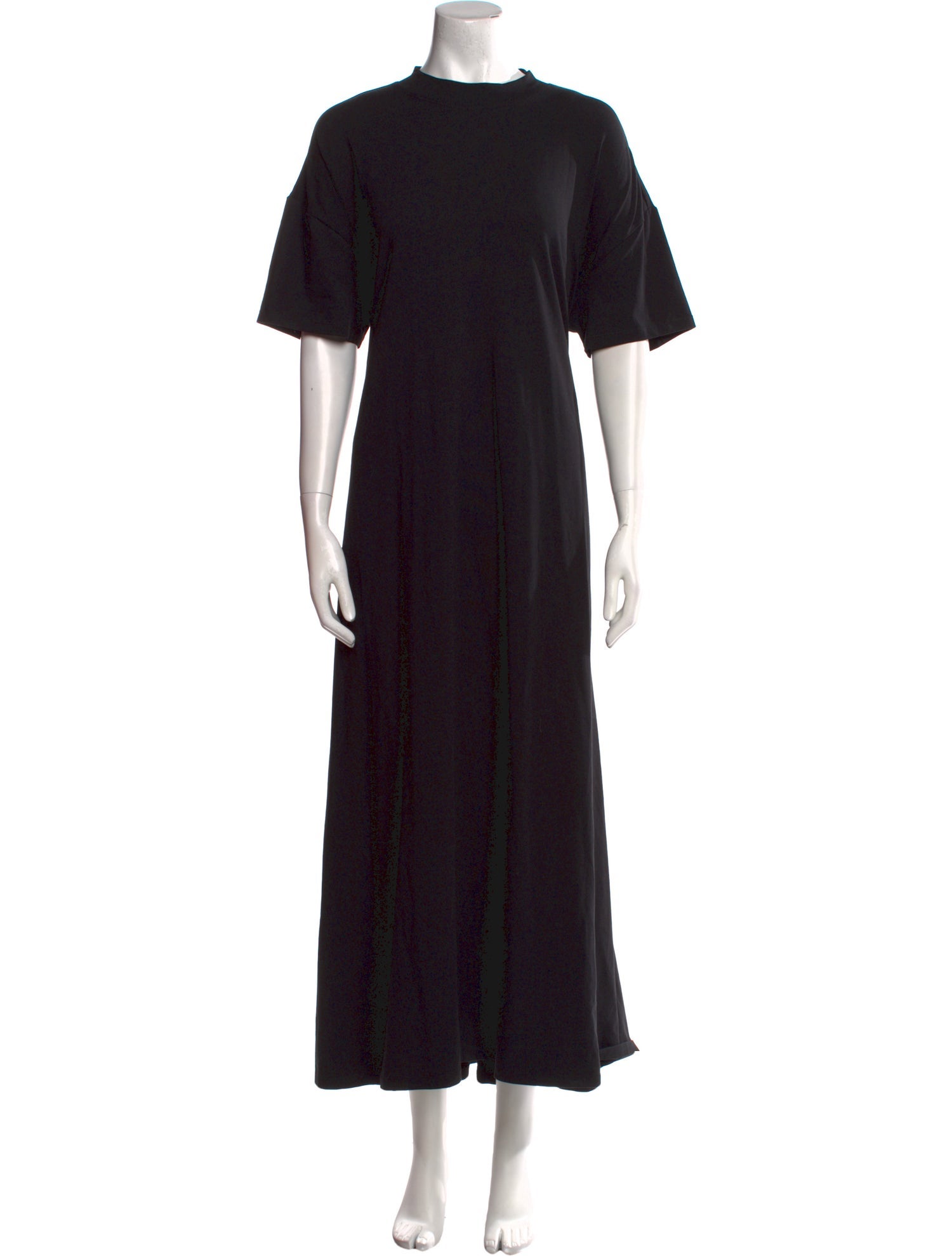 Proenza Schouler White Label Mock Neck Long Dress