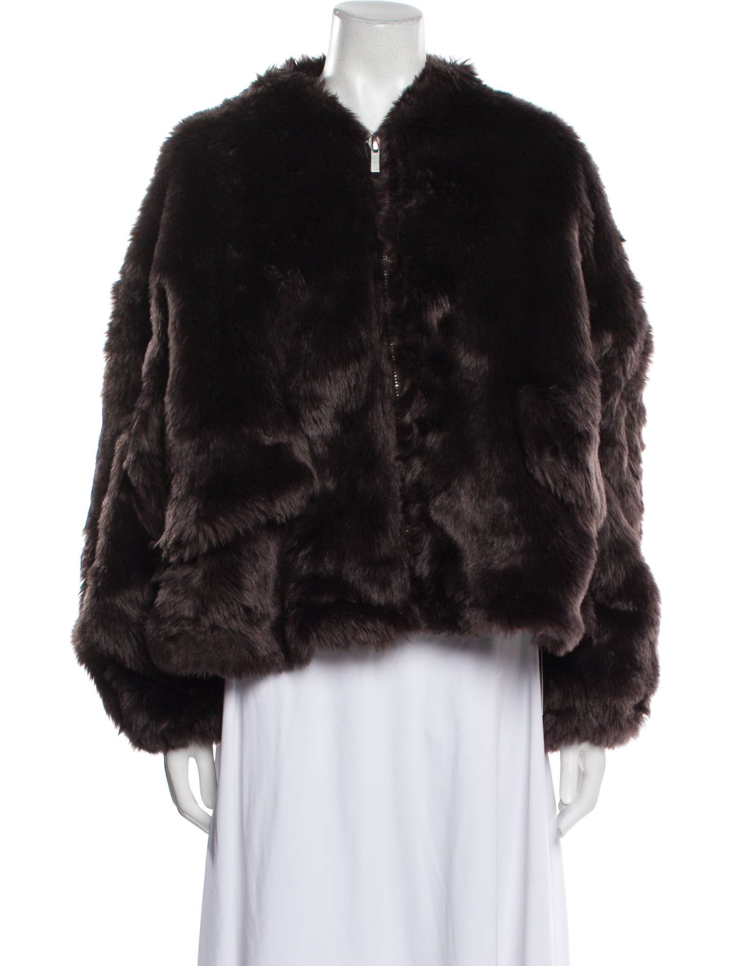 Proenza Schouler White Label Faux Fur Jacket