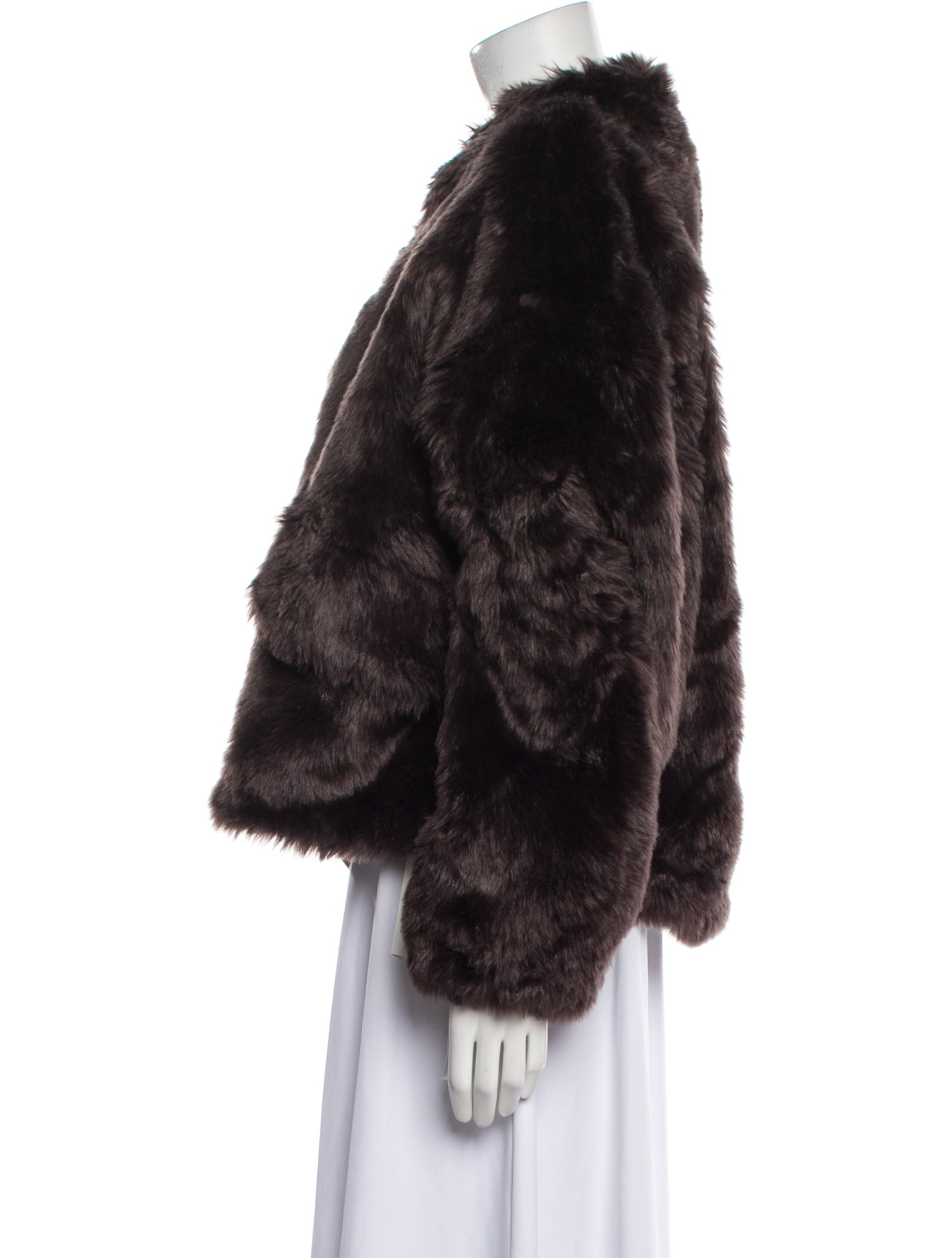 Proenza Schouler White Label Faux Fur Jacket