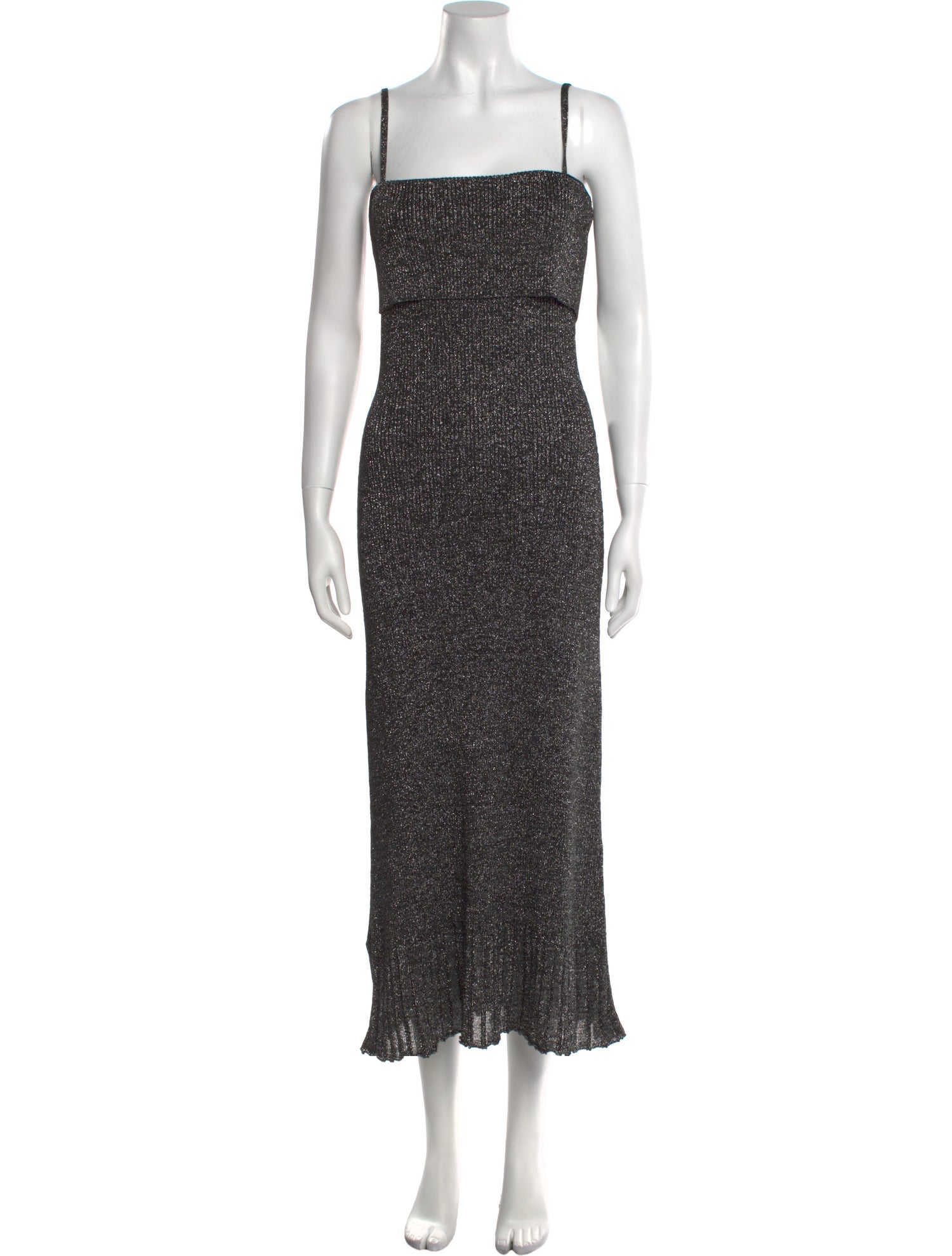 Proenza Schouler White Label Square Neckline Long Dress