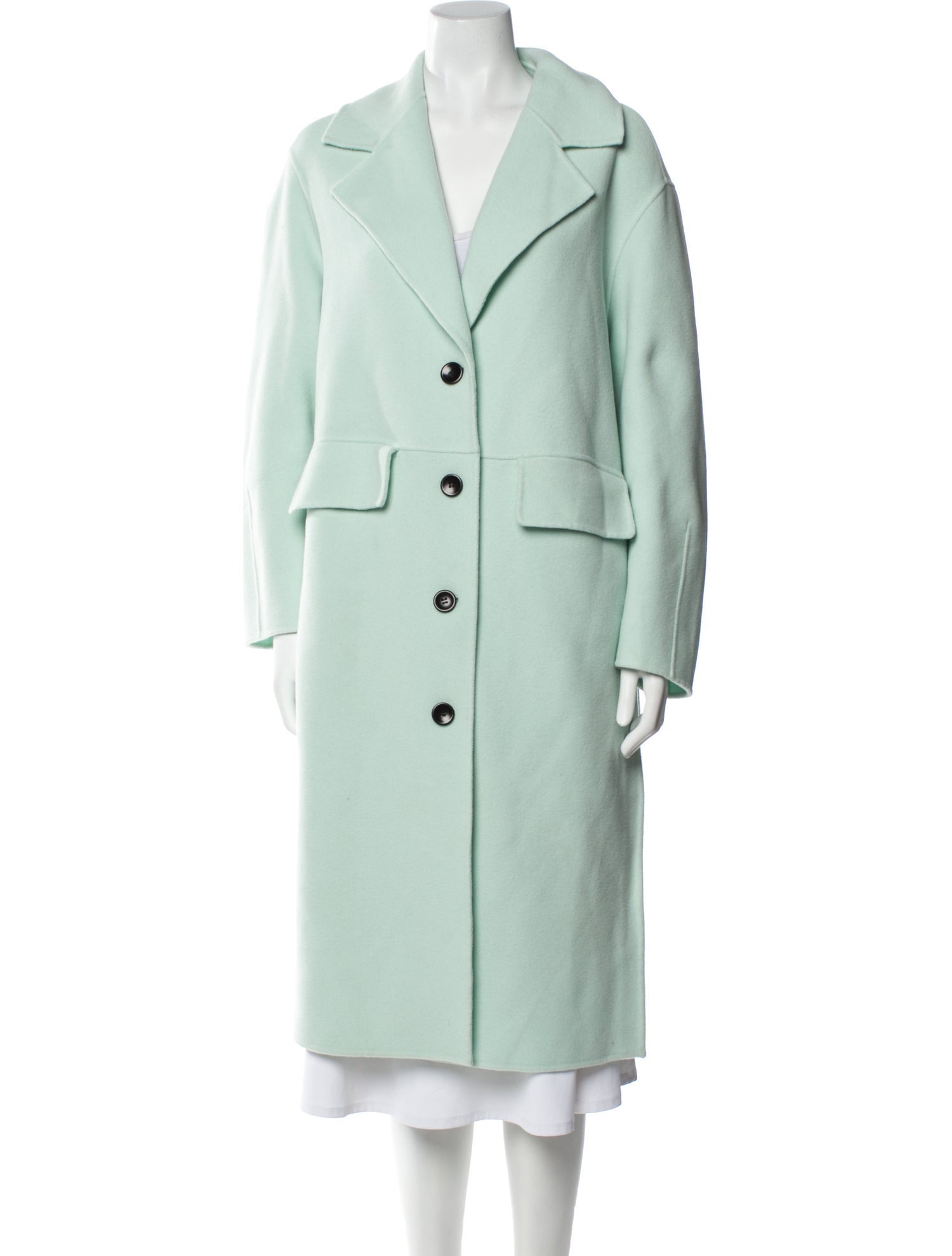 Proenza Schouler White Label Virgin Wool Coat