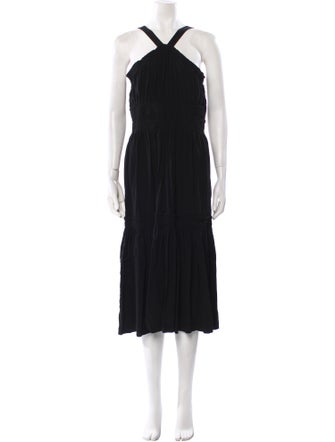 Proenza Schouler White Label Halterneck Midi Length Dress