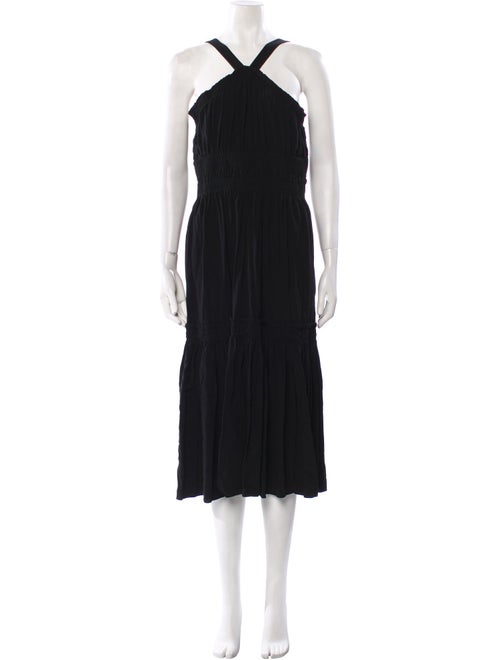 Proenza Schouler White Label Halterneck Midi Length Dress