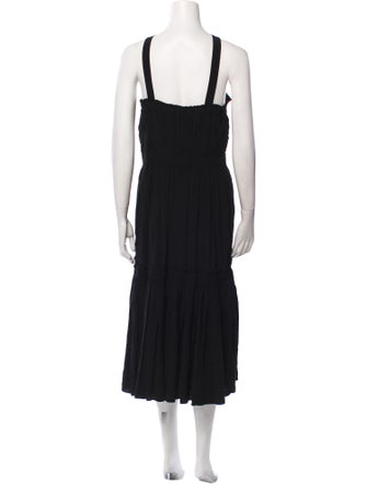 Proenza Schouler White Label Halterneck Midi Length Dress