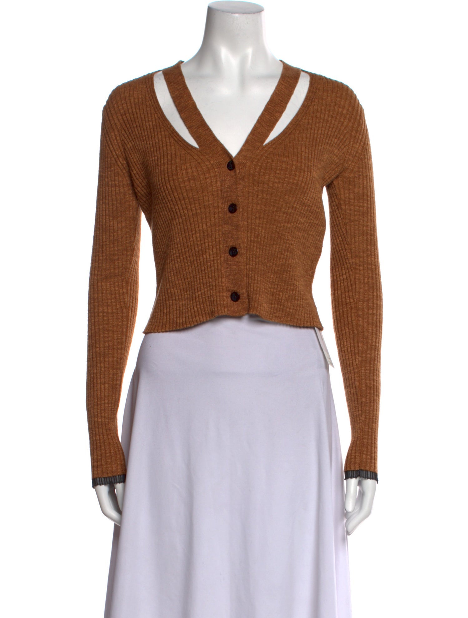 Proenza Schouler White Label V-Neck Sweater