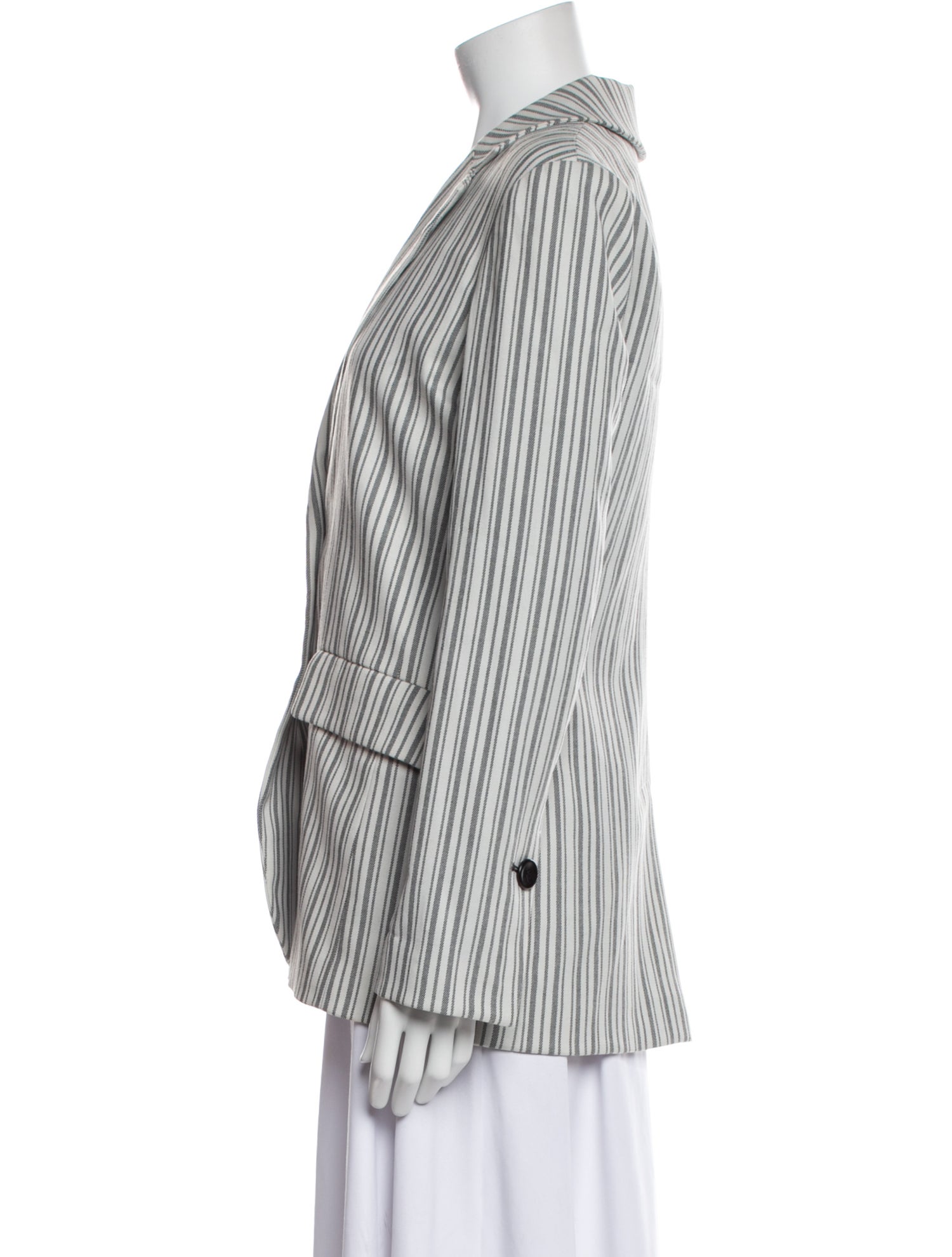 Proenza Schouler White Label Striped Blazer