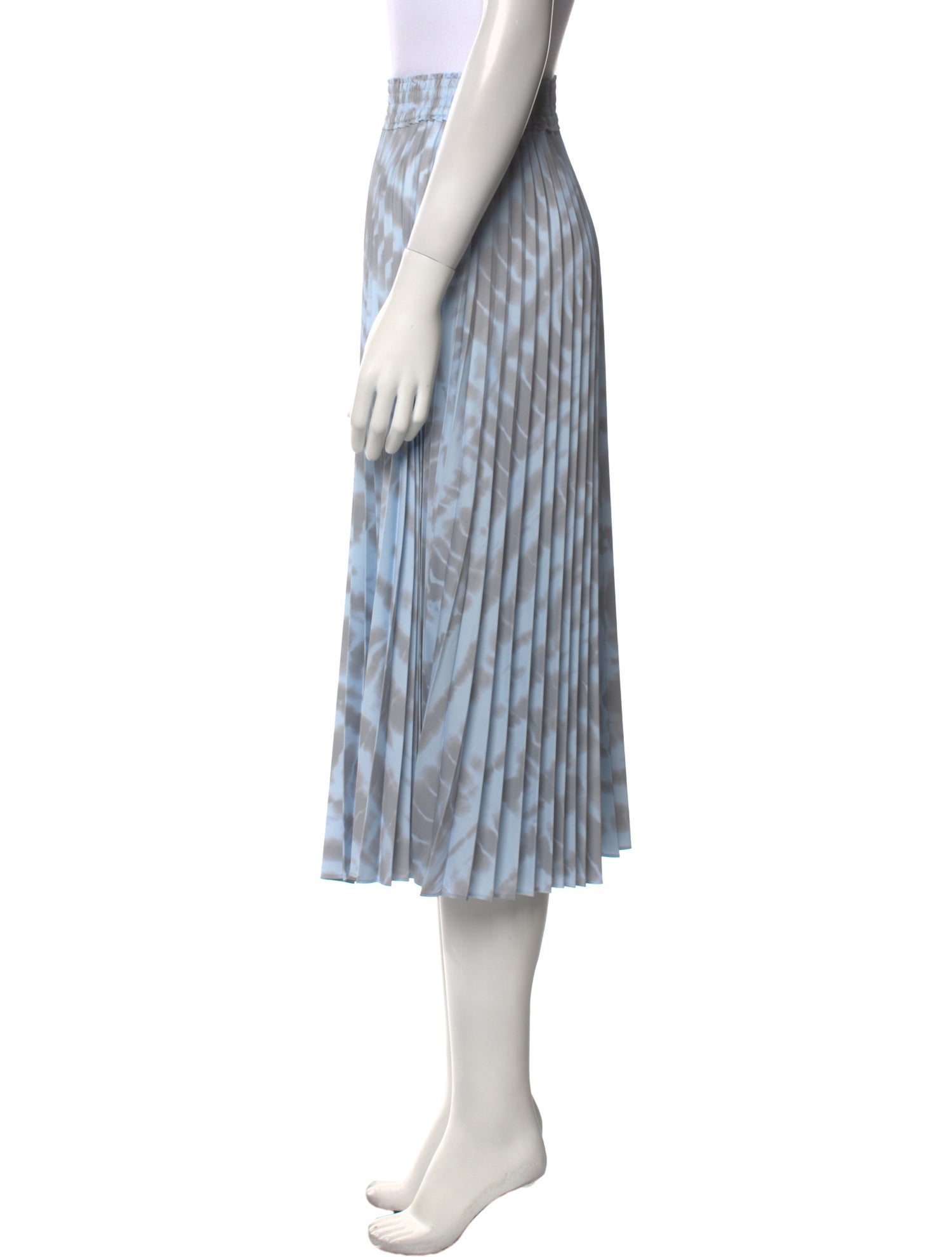 Proenza Schouler White Label Striped Midi Length Skirt