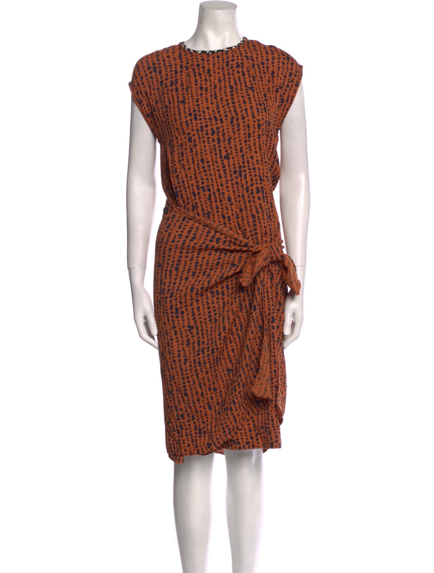 Proenza Schouler White Label Printed Long Dress