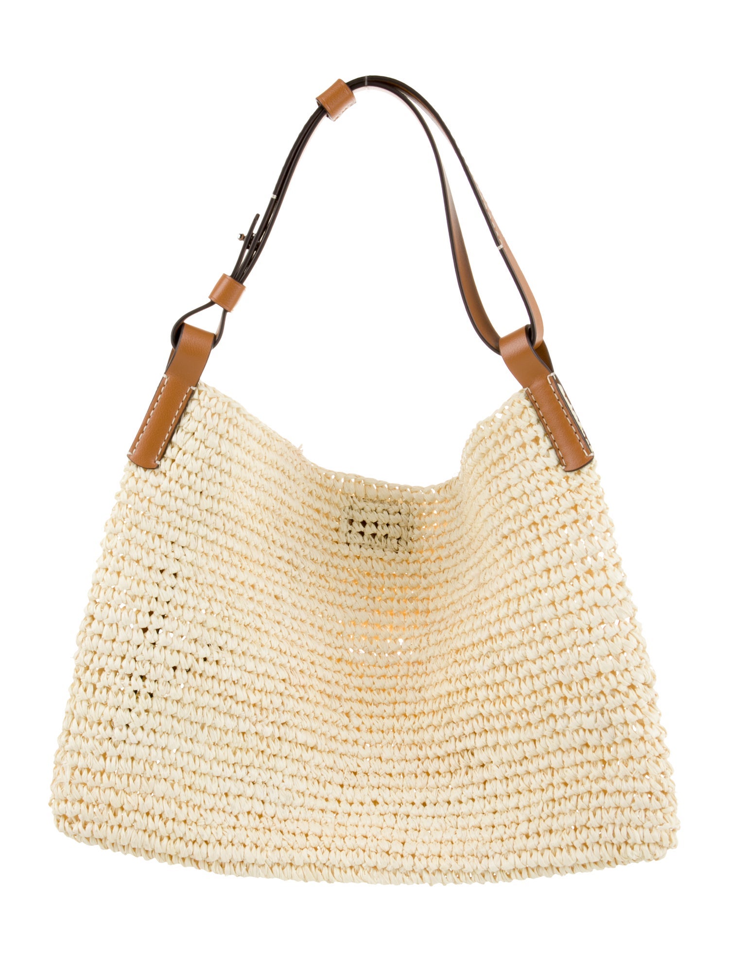 Proenza Schouler White Label Straw Shoulder Bag