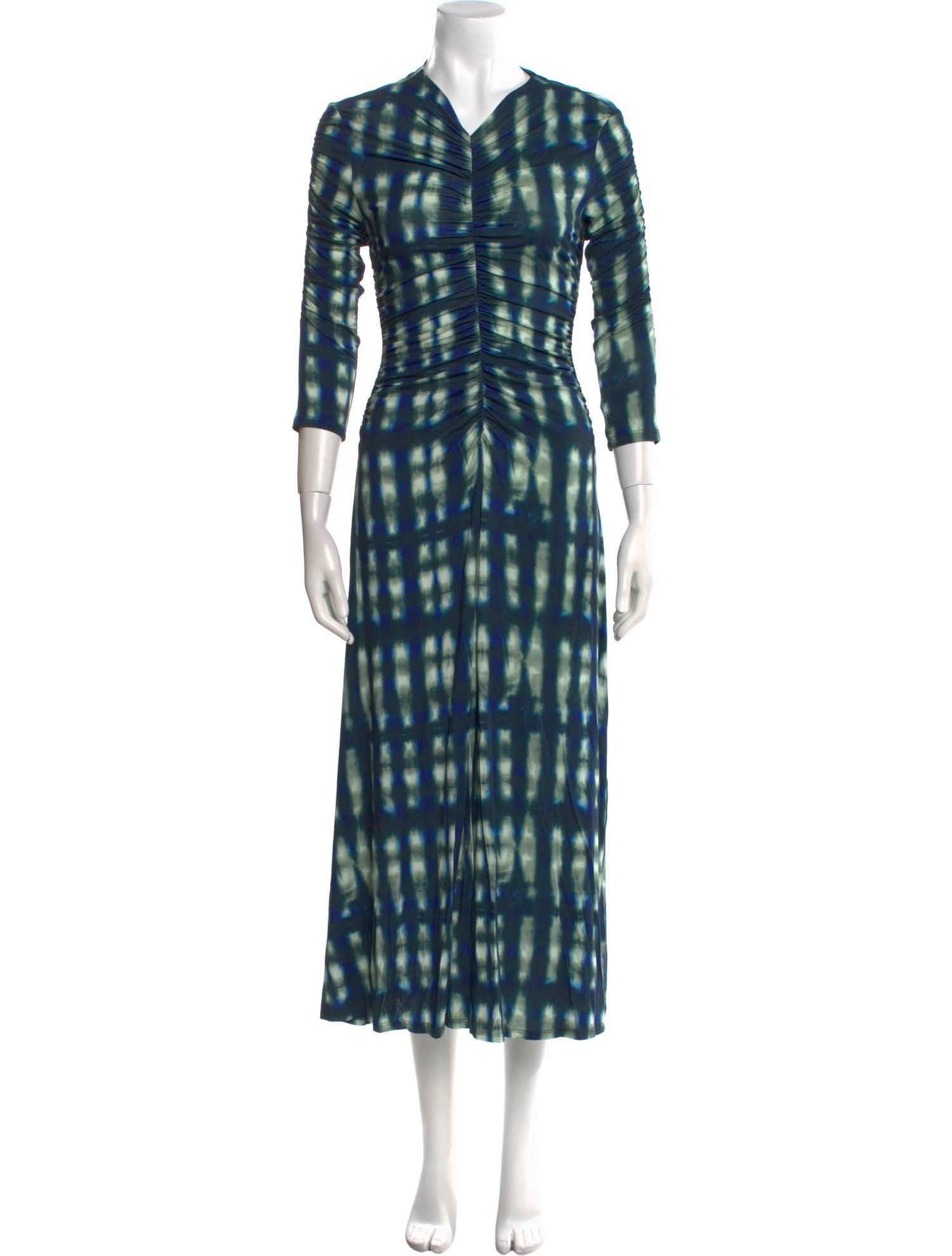 Proenza Schouler White Label Printed Long Dress