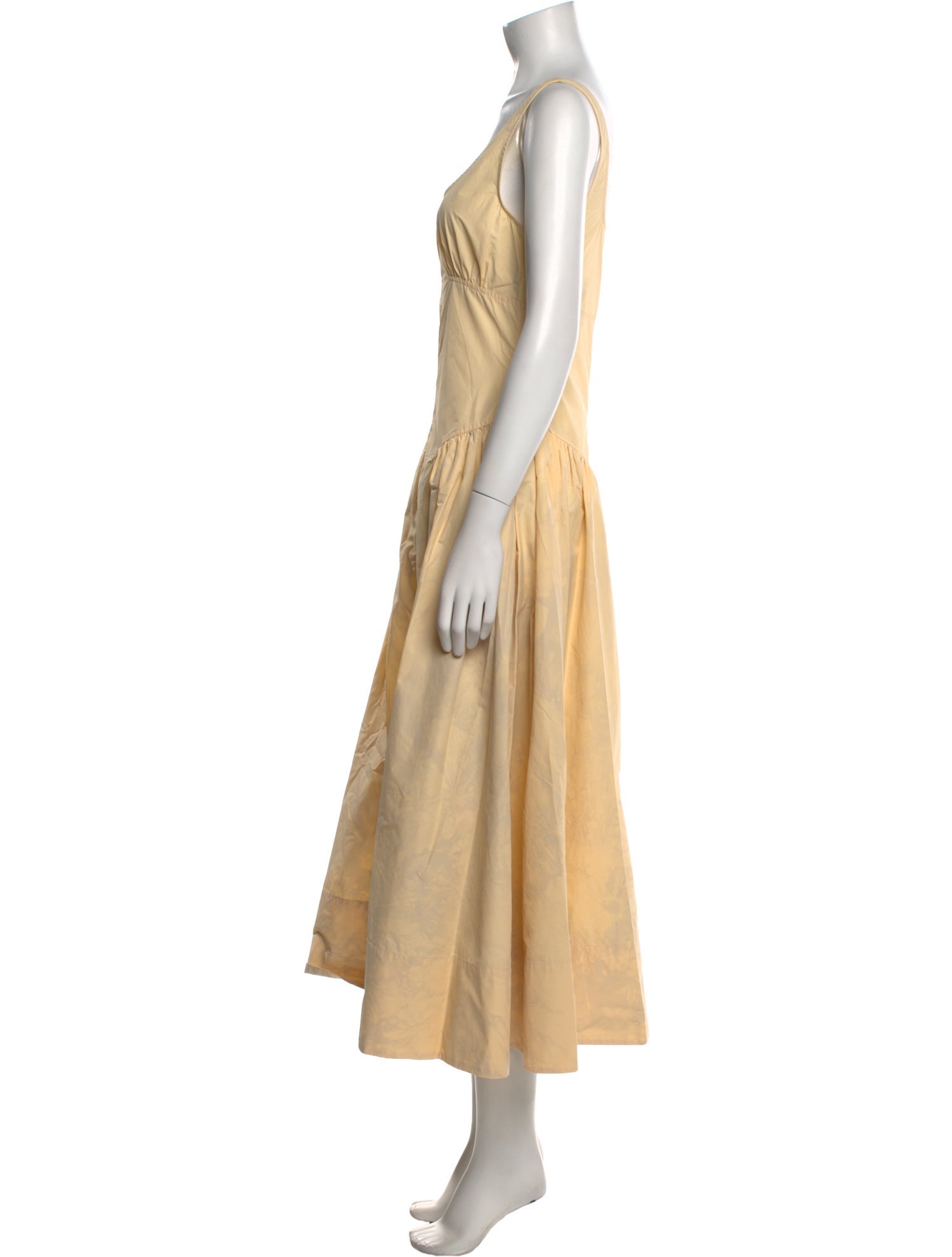 Proenza Schouler White Label Scoop Neck Long Dress