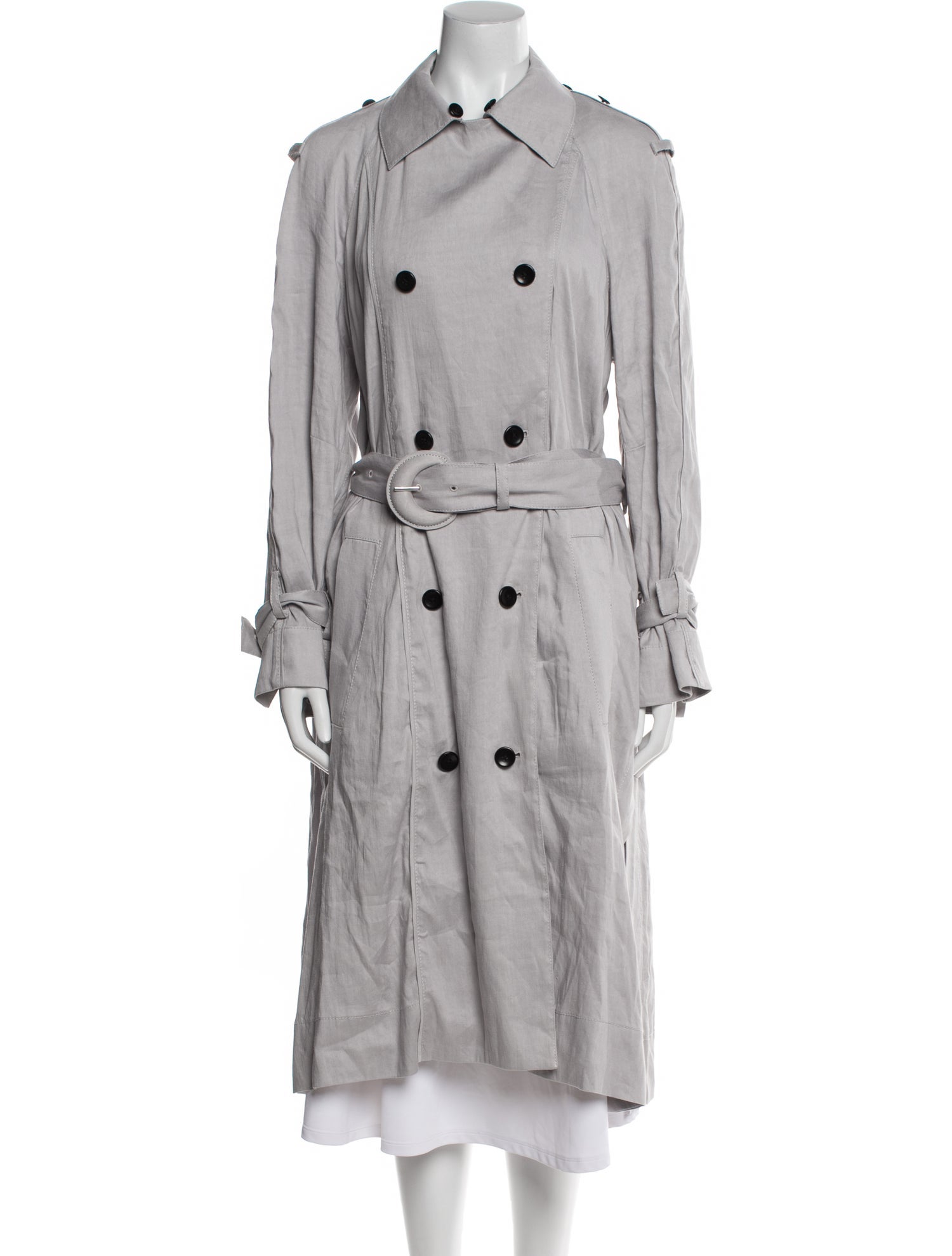 Proenza Schouler White Label Linen Trench Coat w/ Tags