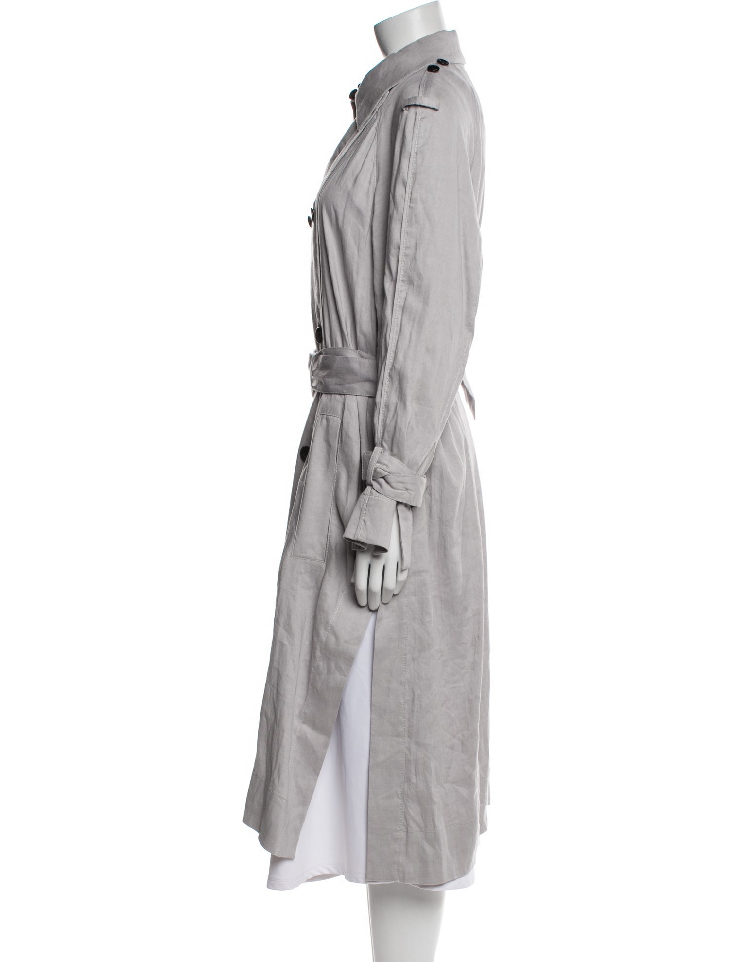 Proenza Schouler White Label Linen Trench Coat w/ Tags