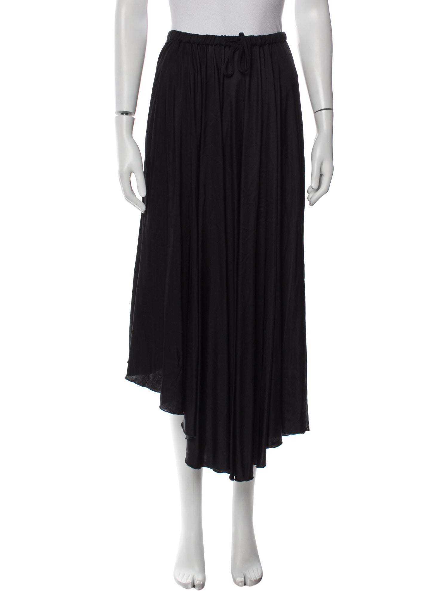 Proenza Schouler White Label Pleated Accents Midi Length Skirt