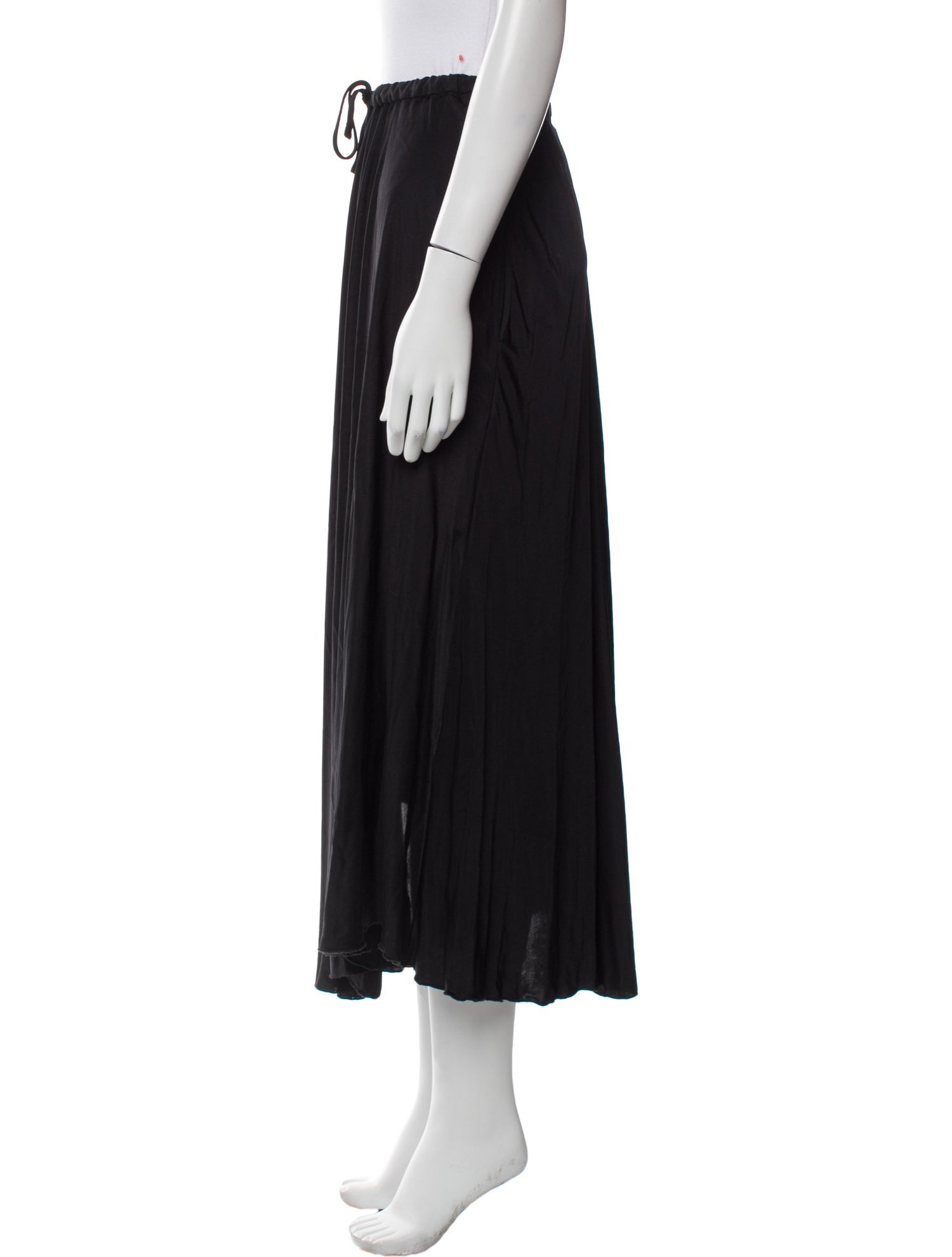 Proenza Schouler White Label Pleated Accents Midi Length Skirt