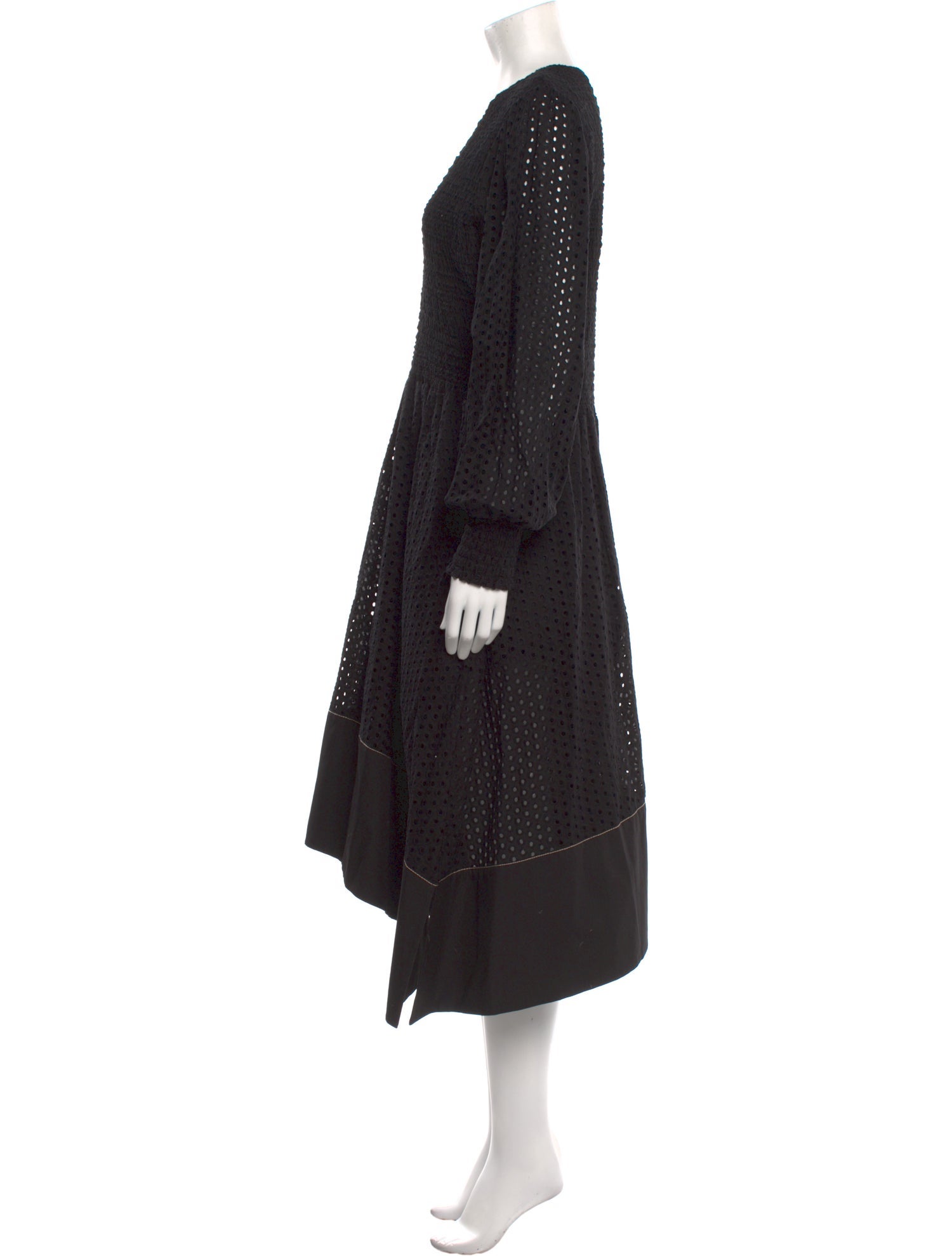 Proenza Schouler White Label Printed Long Dress