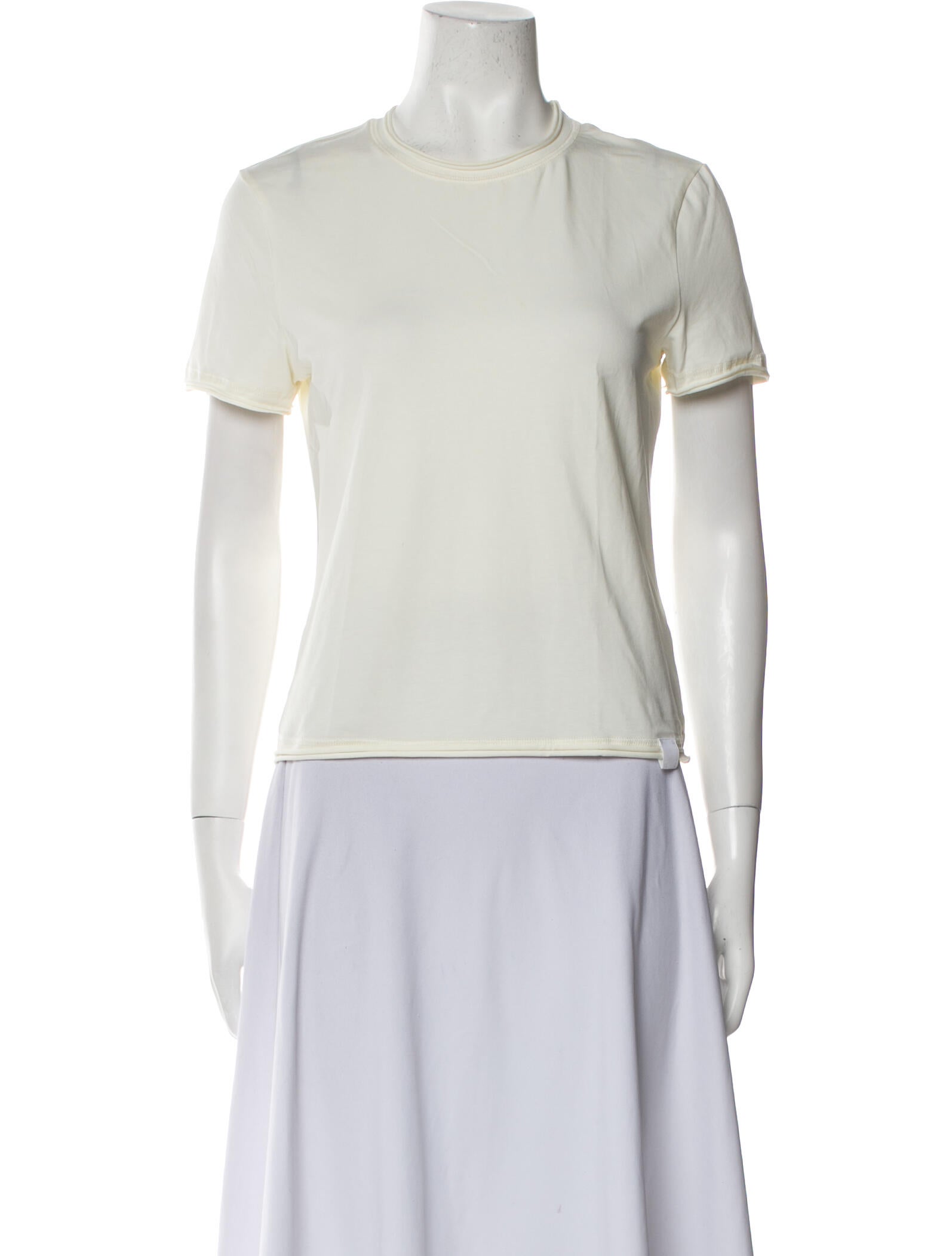 Proenza Schouler White Label Crew Neck Short Sleeve T-Shirt