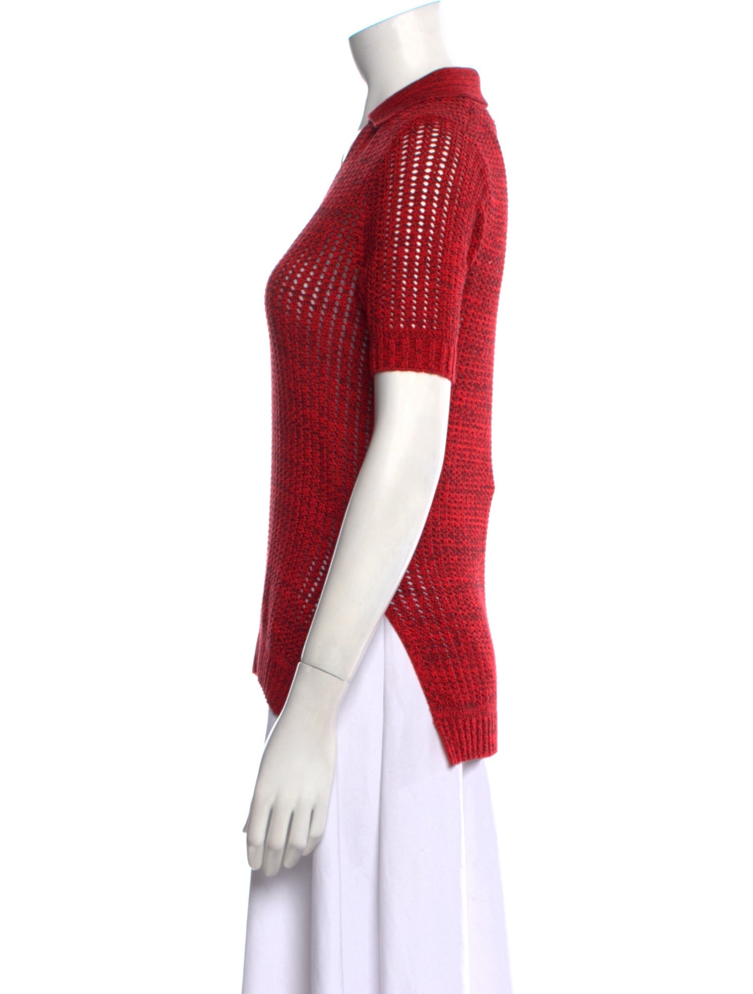Proenza Schouler White Label Silk Scoop Neck Sweater