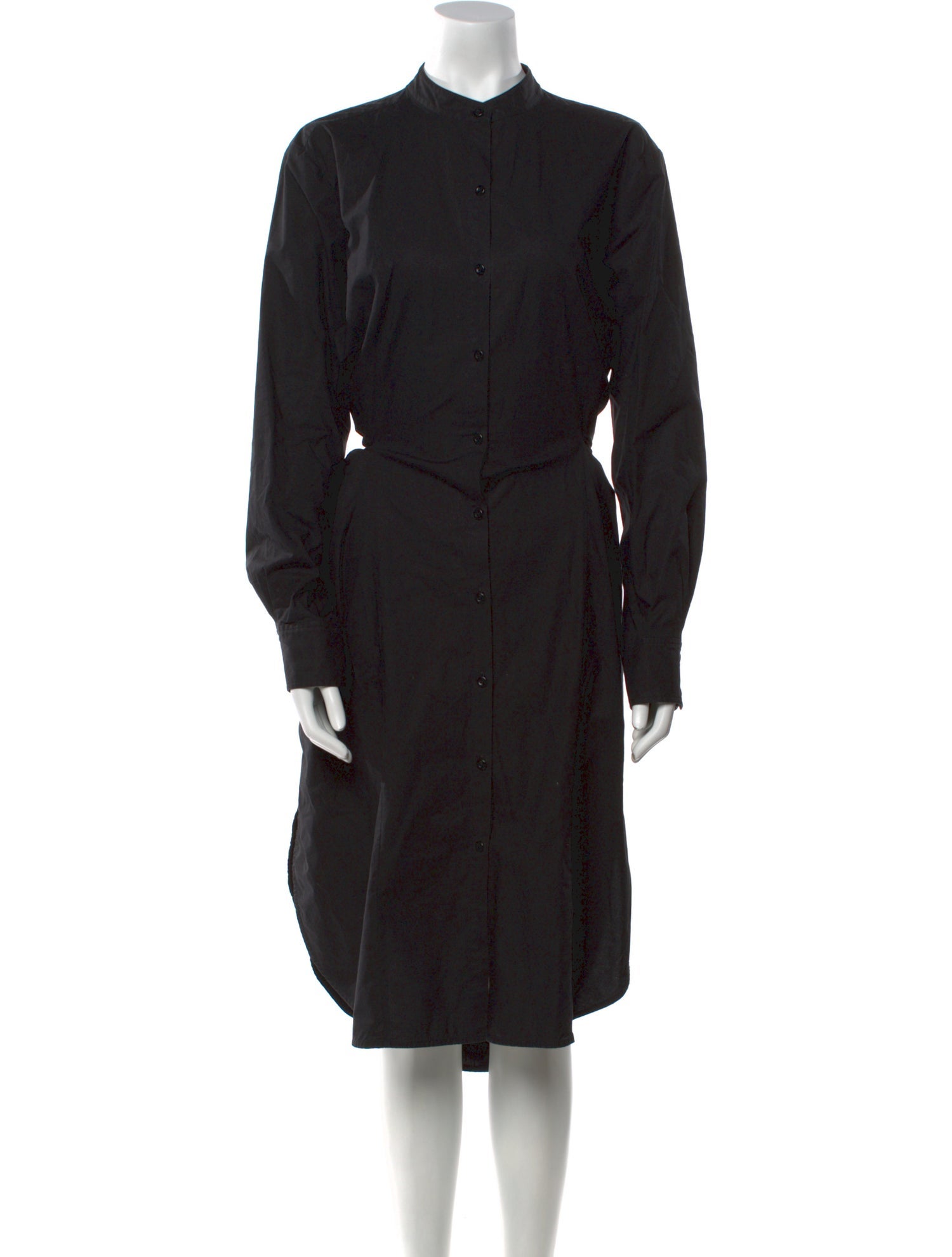 Proenza Schouler White Label Mock Neck Midi Length Dress