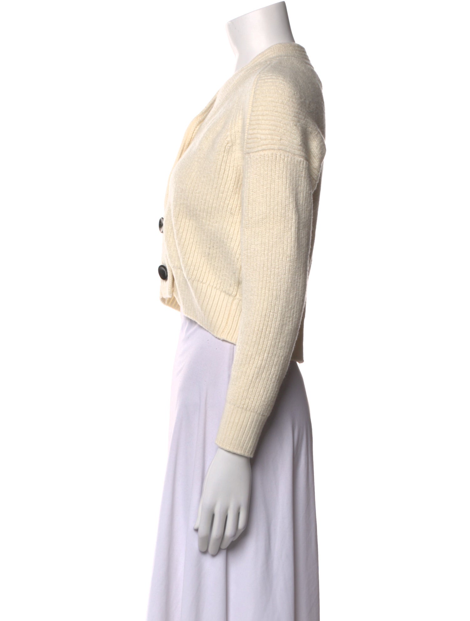 Proenza Schouler White Label Wool V-Neck Sweater