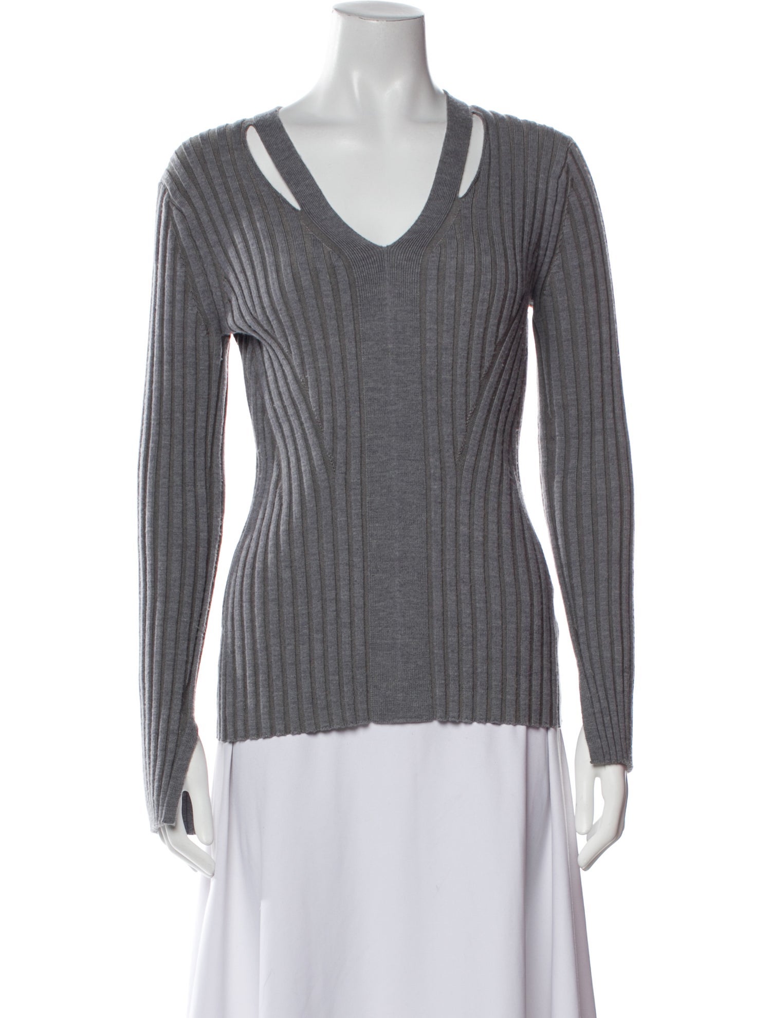 Proenza Schouler White Label V-Neck Sweater